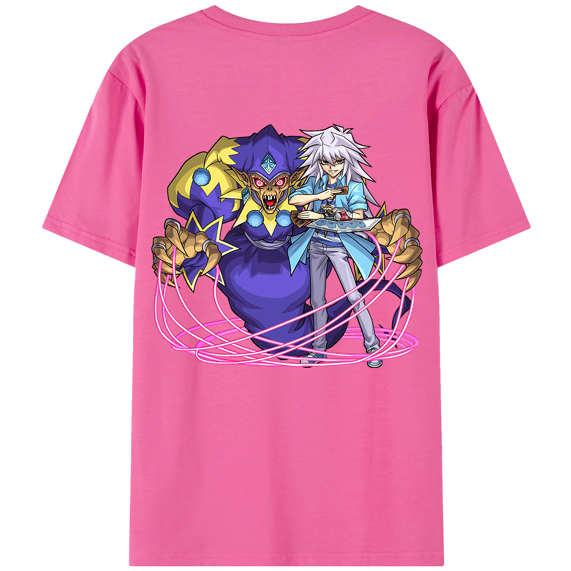 （画像用） 遊☆戯☆王 Yu-Gi-Oh! レディース半袖Tシャツ(バックプリント)